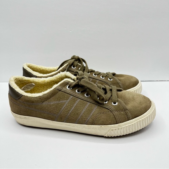Gola Tan Suede Nordic Sherpa Sneakers Shoes Leather Size 9 Women's - Picture 6 of 14
